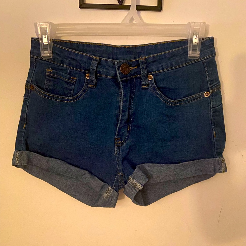 Jean shorts. Size small.